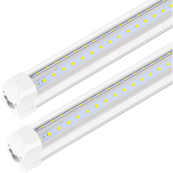 2 Modified LED Lights to Grow Light for All Plants 2FT 20W 6500K Daylight T8 2FT - Picture 1 of 12